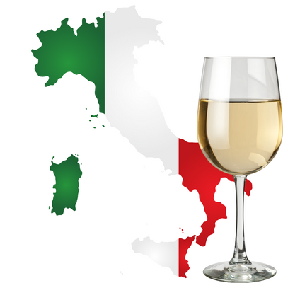 Italiaanse witte wijn nodig? Bekijk hier het assortiment Italiaanse witte wijnen van Flesjewijn.com