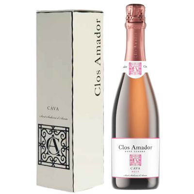 Clos Amador Cava Brut Rosé Tendre Cava Geschenk | Flesjewijn.com