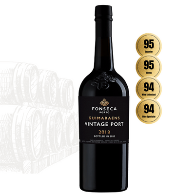 Fonseca Guimaraens 2018 Vintage Port met awards | Flesjewijn.com