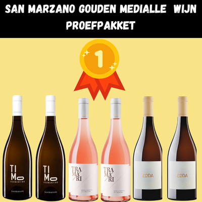 San Marzano Gouden Medaille Wijn Proefpakket