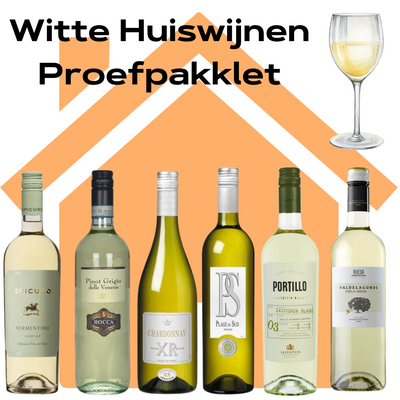 Witte huiswijnen Proefpakket