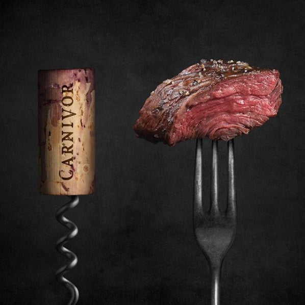Carnivor Cabernet Sauvignon & steak. Perfecte combinatie!