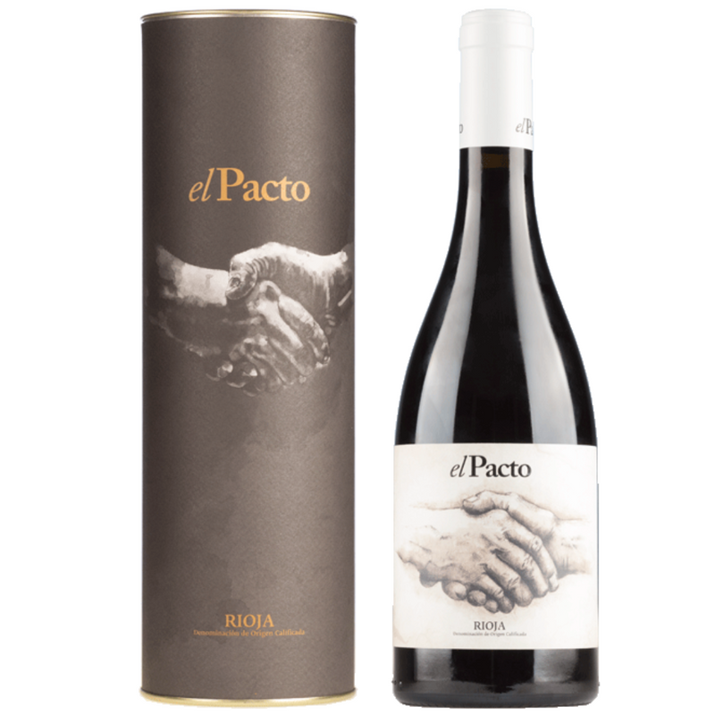 El Pacto Rioja in gift tube
