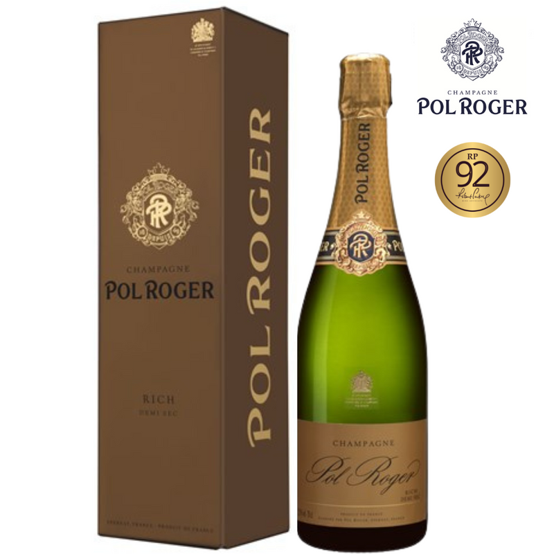 Pol Roger Rich Demi Sec Champagne